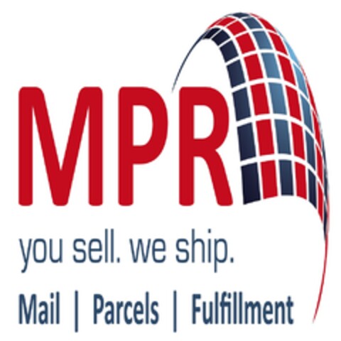 MPR you sell. we ship. Logo (DPMA, 22.01.2019)