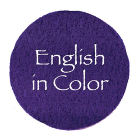 English in Color Logo (DPMA, 03/28/2019)