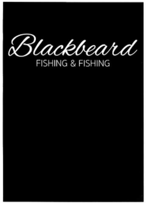 Blackbeard FISHING & FISHING Logo (DPMA, 01/22/2020)