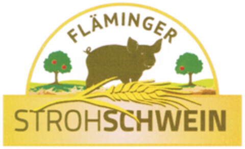 FLÄMINGER STROHSCHWEIN Logo (DPMA, 08/25/2022)