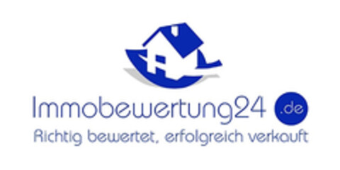 Immobewertung24.de Richtig bewertet, erfolgreich verkauft Logo (DPMA, 09/07/2023)