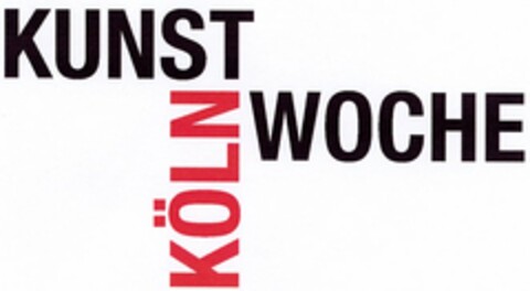 KUNSTWOCHE KÖLN Logo (DPMA, 07/16/2002)