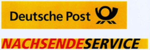 Deutsche Post NACHSENDESERVICE Logo (DPMA, 12/05/2002)