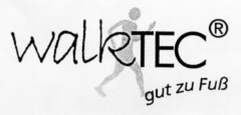 walkTEC gut zu Fuß Logo (DPMA, 06.06.2003)