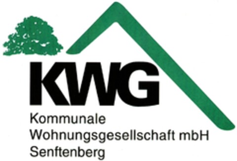 KWG Kommunale Wohnungsgesellschaft mbH Senftenberg Logo (DPMA, 27.06.2007)