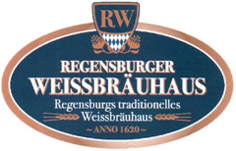 RW REGENSURGER WEISSBRÄUHAUS Logo (DPMA, 11.05.2007)