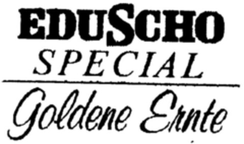 EDUSCHO SPECIAL Goldene Ernte Logo (DPMA, 21.09.1995)