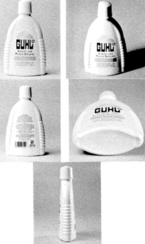 GUHL Schutz- und Pflege-Spülung Logo (DPMA, 06.11.1995)