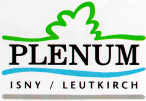 PLENUM ISNY / LEUTKIRCH Logo (DPMA, 29.02.1996)