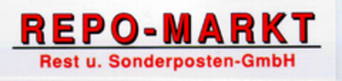 REPO-MARKT Rest u. Sonderposten-GmbH Logo (DPMA, 22.01.1998)