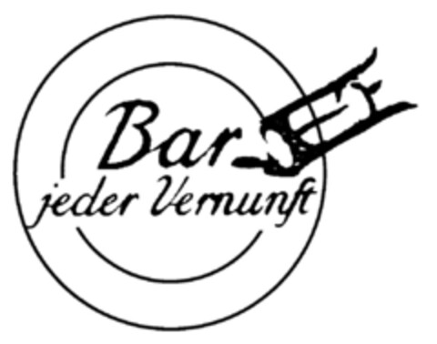 Bar jeder Vernunft Logo (DPMA, 04.03.1998)