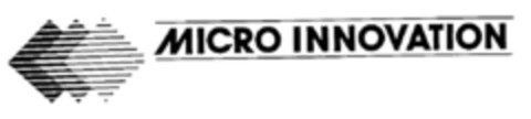 MICRO INNOVATION Logo (DPMA, 08/11/1998)