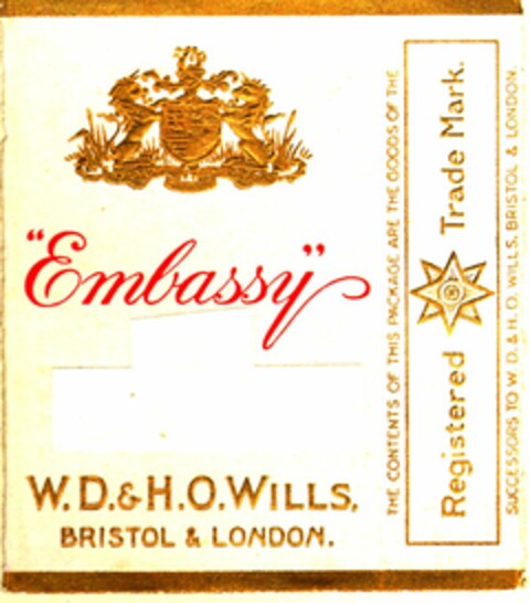 "Embassy" Logo (DPMA, 10.03.1913)