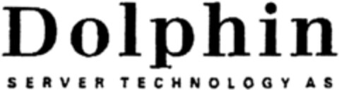 Dolphin SERVER TECHNOLOGY AS Logo (DPMA, 10/05/1990)