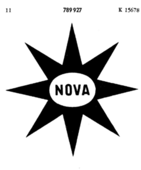 NOVA Logo (DPMA, 19.01.1959)