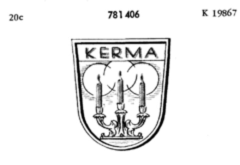 KERMA Logo (DPMA, 21.03.1962)
