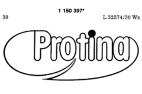 Protina Logo (DPMA, 04.08.1989)