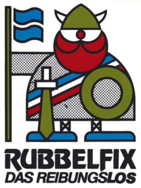 RUBBELFIX DAS REIBUNGSLOS Logo (DPMA, 27.09.1984)