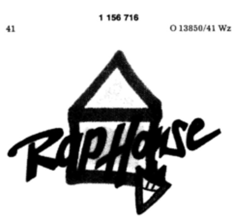Rap House Logo (DPMA, 03.05.1989)