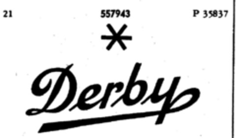 Derby Logo (DPMA, 24.12.1940)