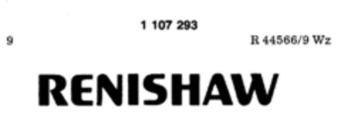 RENISHAW Logo (DPMA, 14.08.1986)
