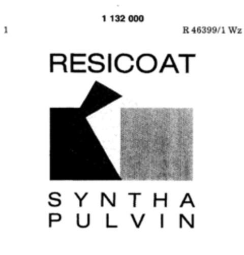 RESICOAT S Y N T H A  P U L V I N Logo (DPMA, 02/25/1988)