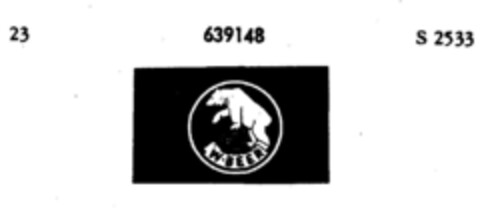 W-BEER Logo (DPMA, 14.06.1952)