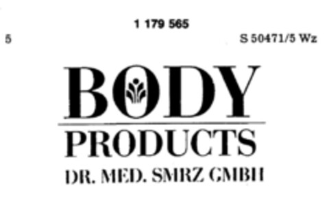 BODY PRODUCTS DR. MED. SMRZ GMBH Logo (DPMA, 13.06.1990)