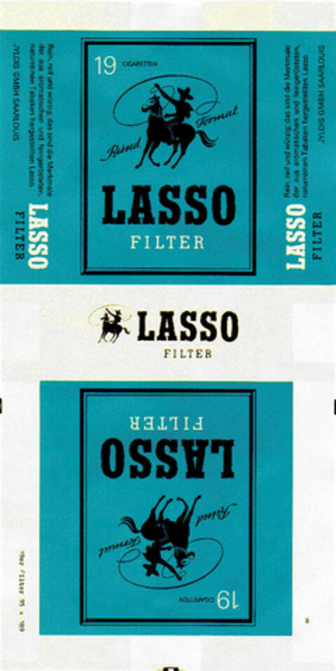 LASSO FILTER Logo (DPMA, 02/04/1975)