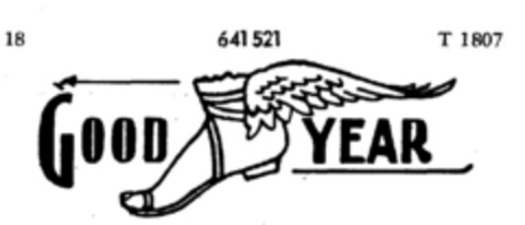 GOOD YEAR Logo (DPMA, 19.09.1952)