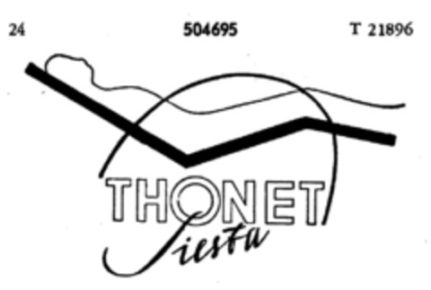 THONET Siesta Logo (DPMA, 21.04.1938)