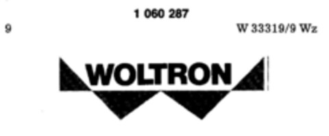 WOLTRON Logo (DPMA, 18.06.1983)