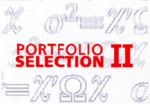 PORTFOLIO SELECTION II Logo (DPMA, 21.07.2000)