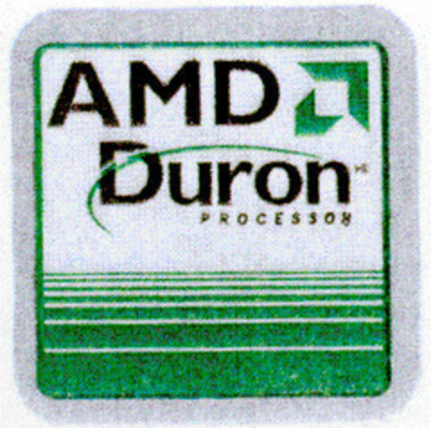AMD Duron PROCESSOR Logo (DPMA, 09/22/2000)