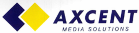 AXCENT MEDIA SOLUTIONS Logo (DPMA, 28.09.2000)