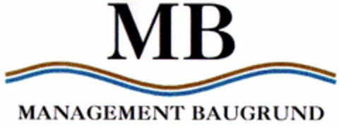 MB MANAGEMENT BAUGRUND Logo (DPMA, 09.02.2001)