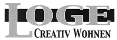 LOGE CREATIV WOHNEN Logo (DPMA, 26.05.2008)