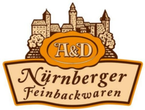 A&D Nürnberger Feinbackwaren Logo (DPMA, 19.11.2008)
