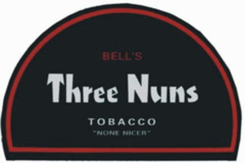 BELL'S Three Nuns TOBACCO "NONE NICER" Logo (DPMA, 09/05/2012)