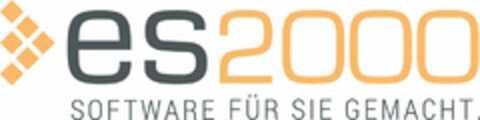 es2000 SOFTWARE FÜR SIE GEMACHT. Logo (DPMA, 10/10/2016)