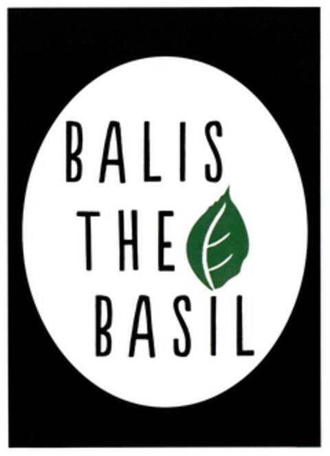 BALIS THE BASIL Logo (DPMA, 04.11.2017)