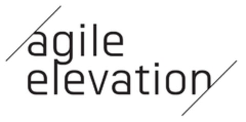 agile elevation Logo (DPMA, 28.01.2018)