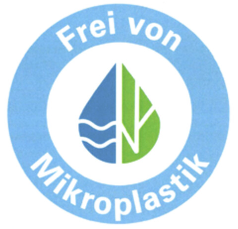 Frei von Mikroplastik Logo (DPMA, 04.12.2019)