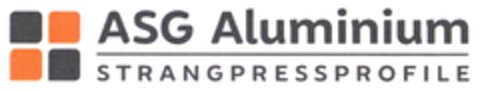 ASG Aluminium STRANGPRESSPROFILE Logo (DPMA, 15.05.2020)