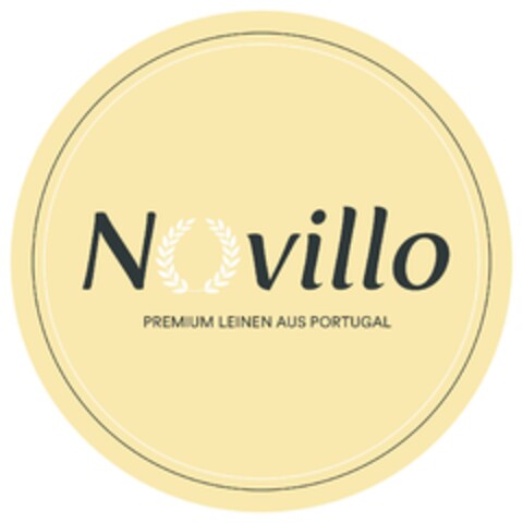 Novillo PREMIUM LEINEN AUS PORTUGAL Logo (DPMA, 09/14/2020)