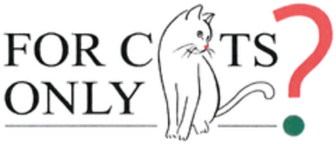 FOR CATS ONLY? Logo (DPMA, 08.11.2021)