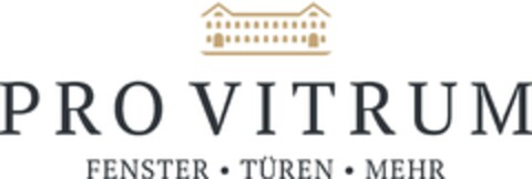 PRO VITRUM FENSTER · TÜREN · MEHR Logo (DPMA, 15.04.2021)