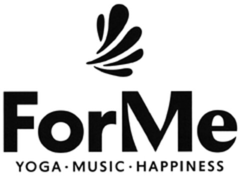 ForMe YOGA · MUSIC · HAPPINESS Logo (DPMA, 03.03.2023)