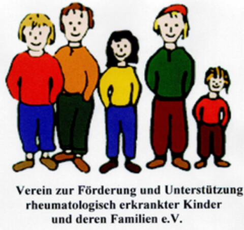 Verein zur Förderung und Unterstützung rheumatologisch erkrankter Kinder und deren Familien e.V. Logo (DPMA, 20.03.2002)