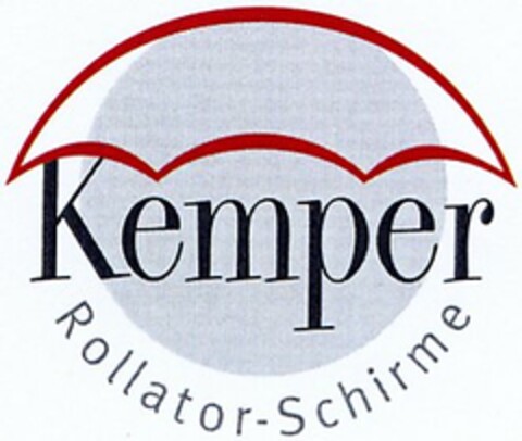 Kemper Rollator-Schirme Logo (DPMA, 09/11/2003)